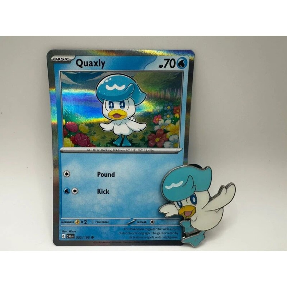 Quaxley Pin and Card